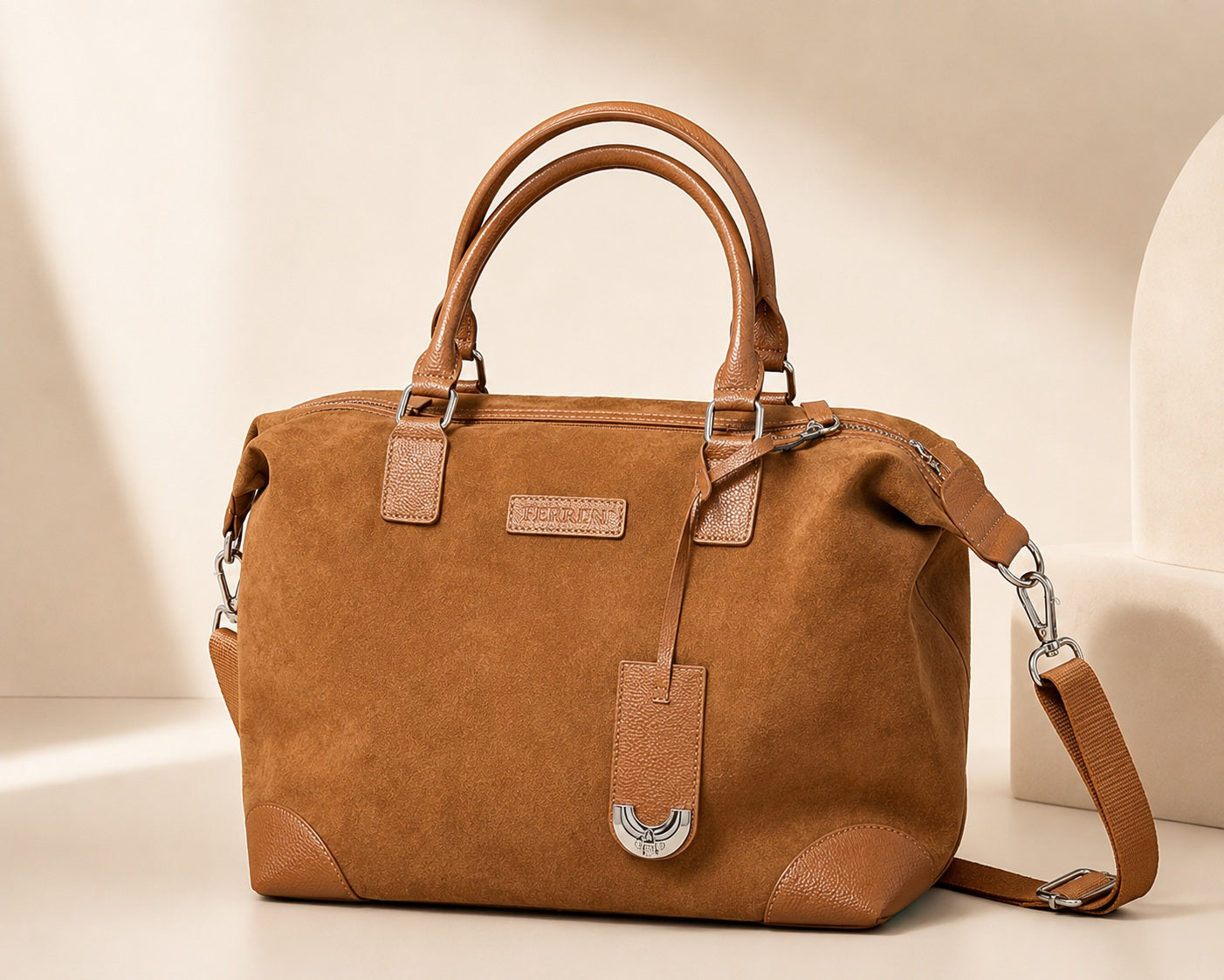 תיק נסיעות מיני TOSCANA COFFEE BROWN Brown